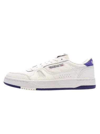 LT Court Low Top Sneakers White Purple - REEBOK - BALAAN 1