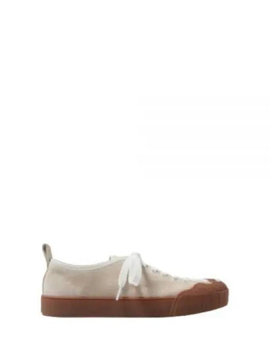 ISI Leather Low Top Sneakers Off White - SUNNEI - BALAAN 1