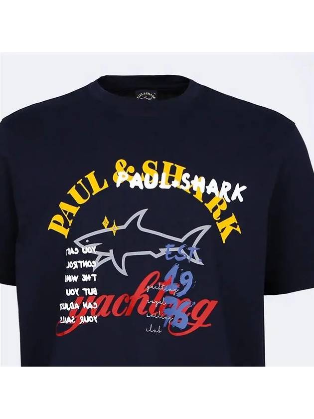 Paul Shark graphic round tee PAUL SHARK 22411002 - PAUL & SHARK - BALAAN 3