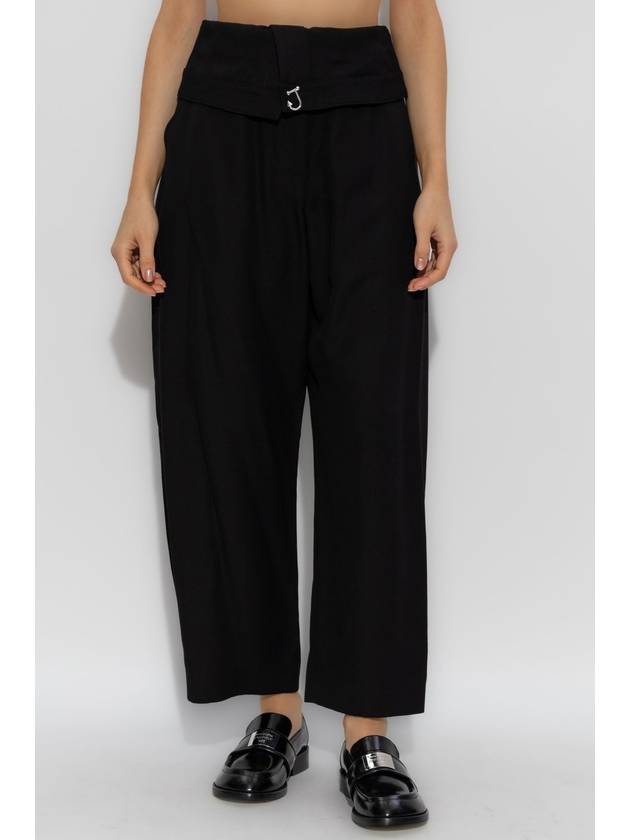 JW Anderson Trousers With Belt, Women's, Black - JW ANDERSON - BALAAN 3