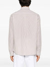 Jasolo Striped Long Sleeve Shirt Brown - ISABEL MARANT - BALAAN 6