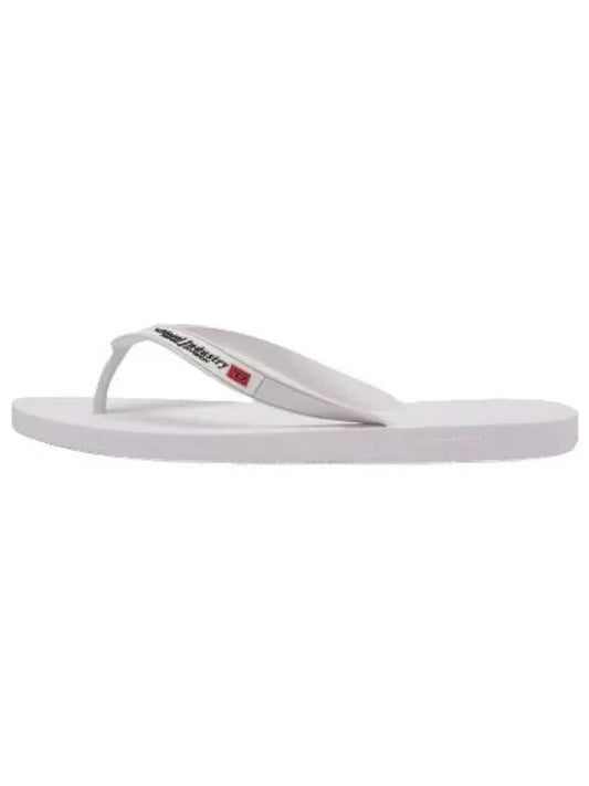 Mauai Flip Flop White Slippers - DIESEL - BALAAN 1