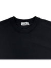 Wappen Patch Crew Neck Sweatshirt Black - STONE ISLAND - BALAAN 4