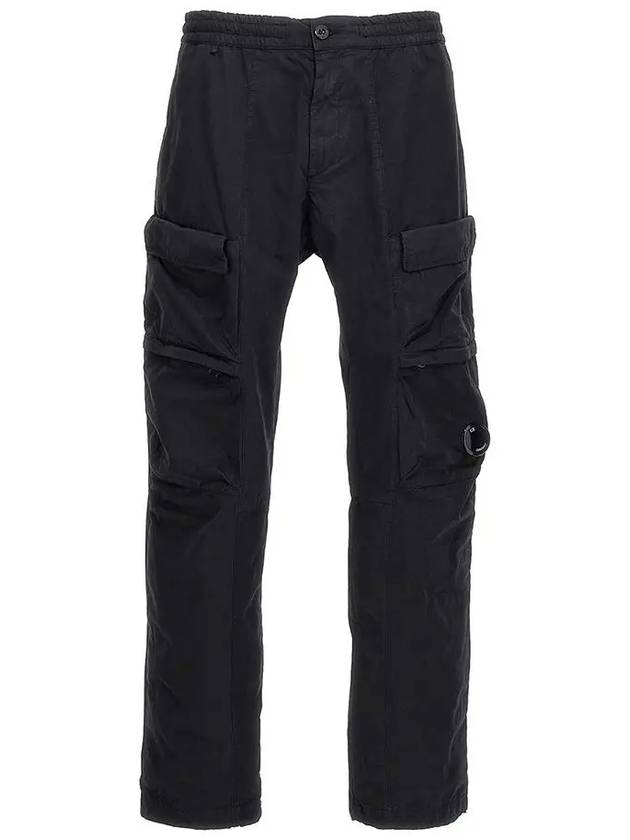 CP Company Straight Pants 17CMPA234A006134G995 Black - CP COMPANY - BALAAN 2