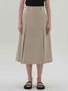 le conte skirt ash khaki - JUN BY JUN K - BALAAN 2