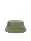 Puffer Nylon Bucket Hat Khaki - LOEWE - BALAAN 2