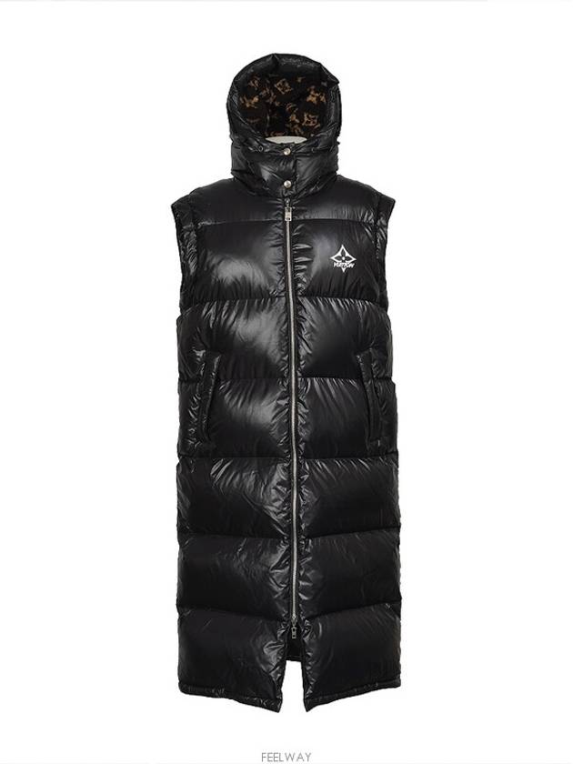 Glossy long puffer coat black 36 74463 - LOUIS VUITTON - BALAAN 5