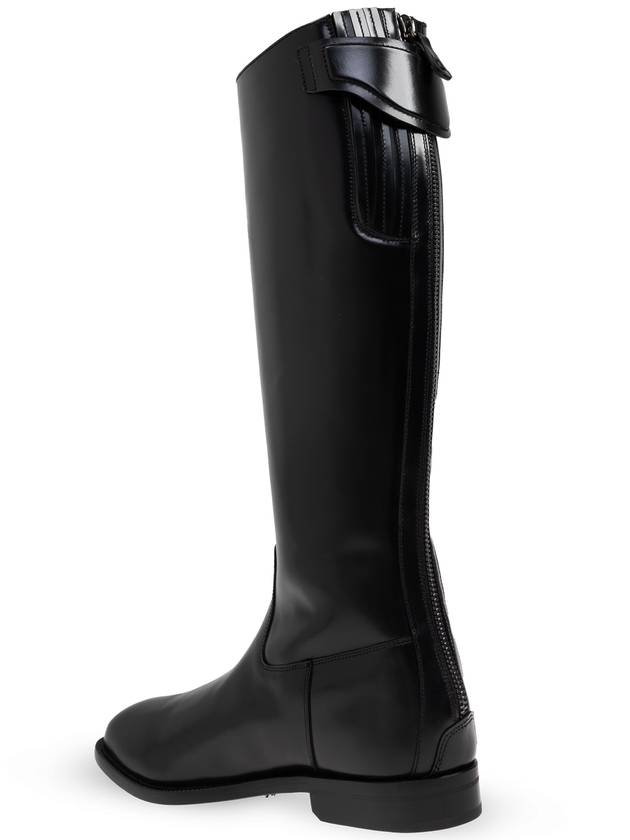 Dolce & Gabbana Leather Boots, Men's, Black - DOLCE&GABBANA - BALAAN 5