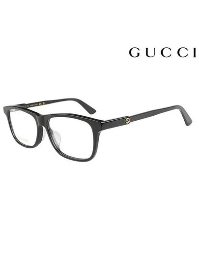 Eyewear Square Acetate Eyeglasses Black - GUCCI - BALAAN 2