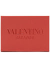 V Logo Signature P0713LMV G09 Men's Half Wallet - VALENTINO - BALAAN 8