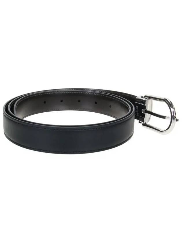 Pin Buckle Reversible Belt Black - MONTBLANC - BALAAN.