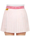 Women's Mini Pleated Skirt Pink - HORN GARMENT - BALAAN 8