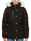 Original Threequarter Jacket White Fur Black - MOOSE KNUCKLES - BALAAN 4