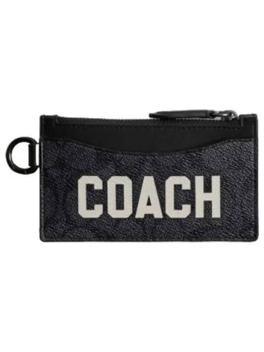 Home Card Case in Signature Graphics - COACH - BALAAN 1