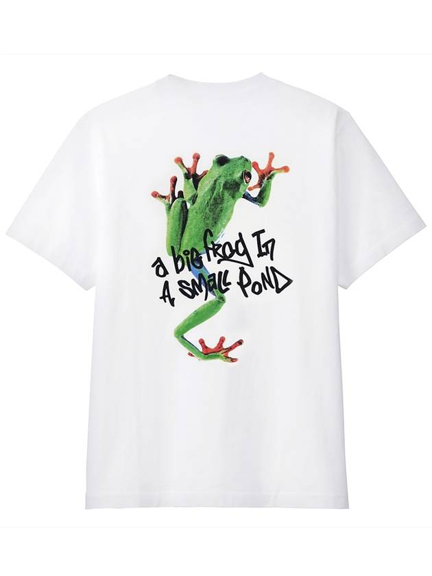 RED EYE FROG TEE white - ARCANE FUNK - BALAAN 4