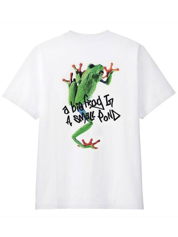 RED EYE FROG TEE white - ARCANE FUNK - BALAAN 1