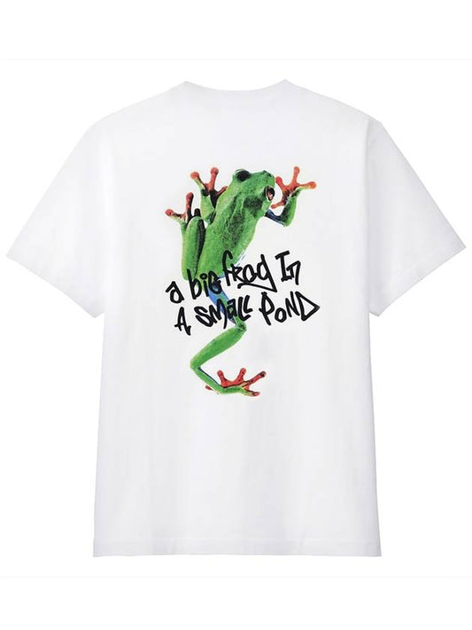 RED EYE FROG TEE white - ARCANE FUNK - BALAAN 2