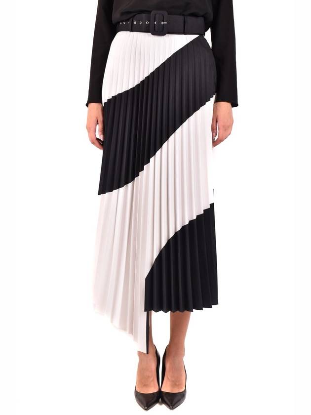 spiral pleated skirt - OFF WHITE - BALAAN 2