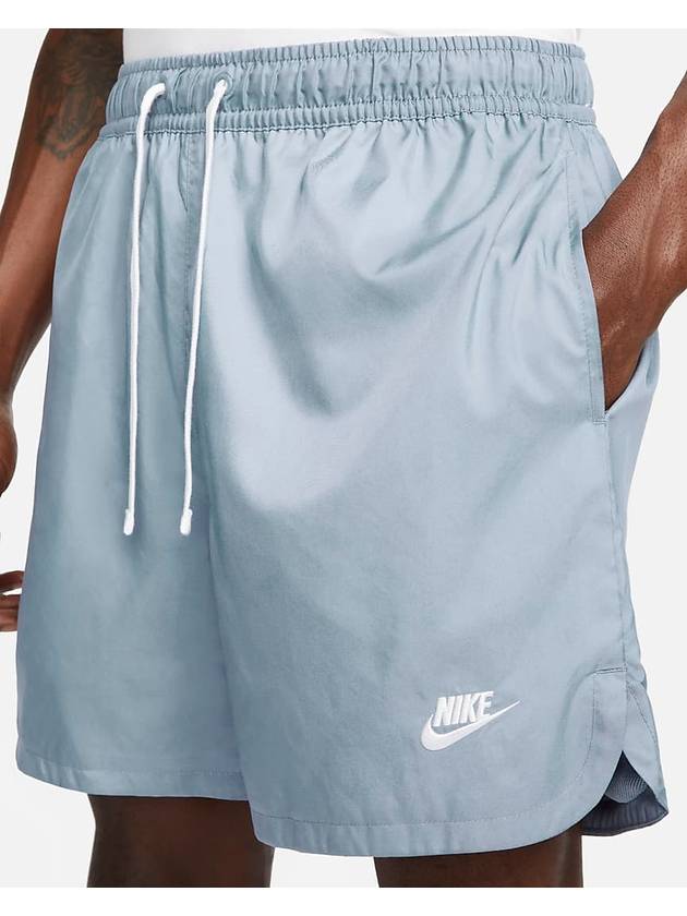 Sportswear Essential Woven Line Flow Shorts Pale Blue - NIKE - BALAAN 3