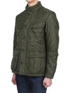 International Ariel Polar Quilted Jacket Olive - BARBOUR - BALAAN 5