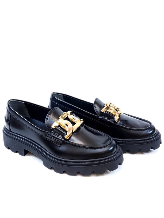 Timeless Leather Loafers Brown - TOD'S - BALAAN.