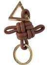 Triangle Nappa Key Holder Brown - BOTTEGA VENETA - BALAAN 2