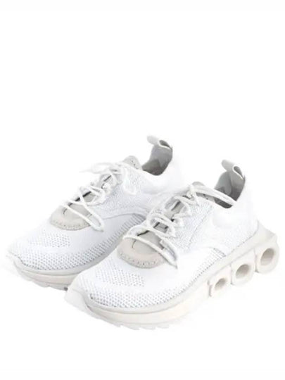 Nima Running Low-Top Sneakers Optic White - SALVATORE FERRAGAMO - BALAAN 2