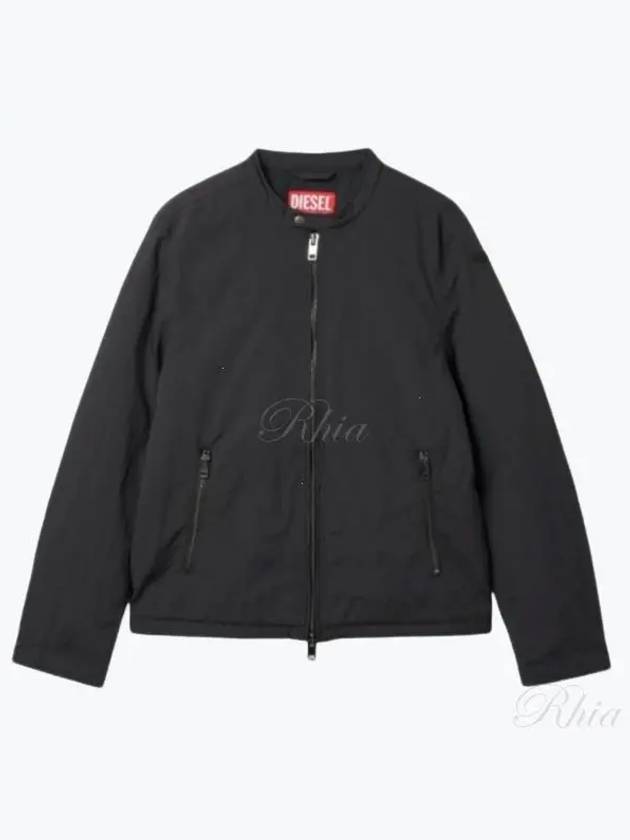 J Carver Padded Zip-Up Jacket Black - DIESEL - BALAAN 2