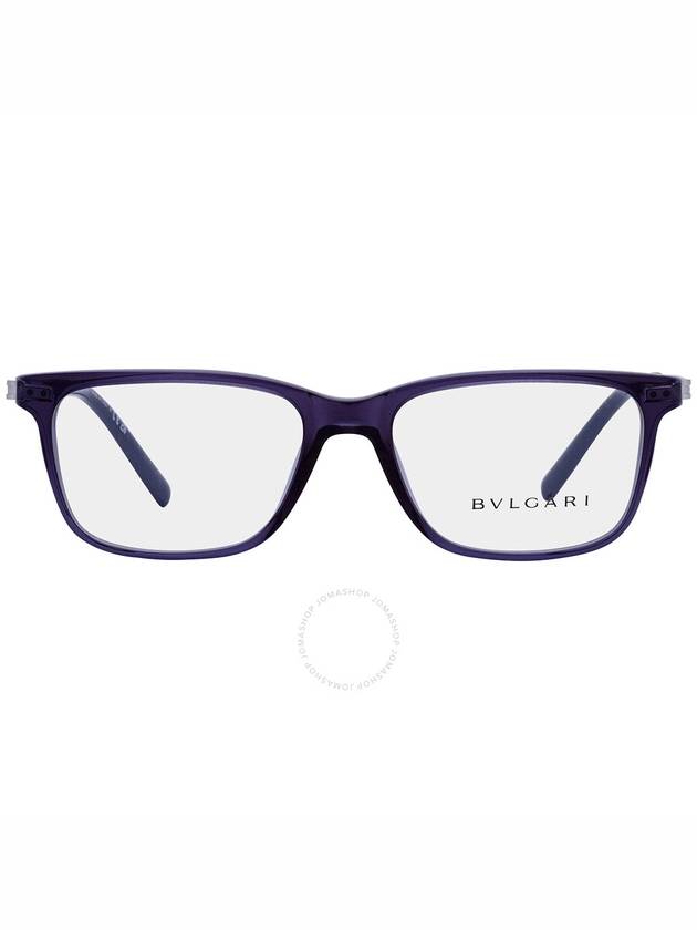 Bvlgari Demo Rectangular Men's Eyeglasses BV3053 5494 53 - BVLGARI - BALAAN 1