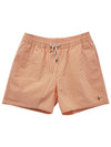 Logo Patch Striped Swim Shorts Orange - POLO RALPH LAUREN - BALAAN 3