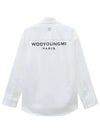 Cotton Back Logo Shirt White W243SH07811W - WOOYOUNGMI - BALAAN 2