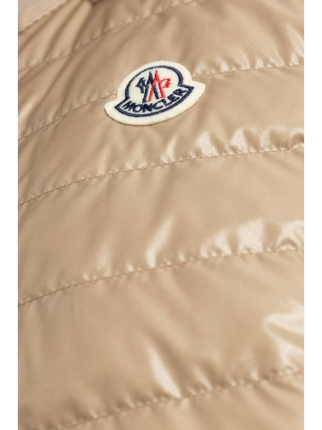 Moncler Coat With Down Vest, Women's, Beige - MONCLER - BALAAN 8