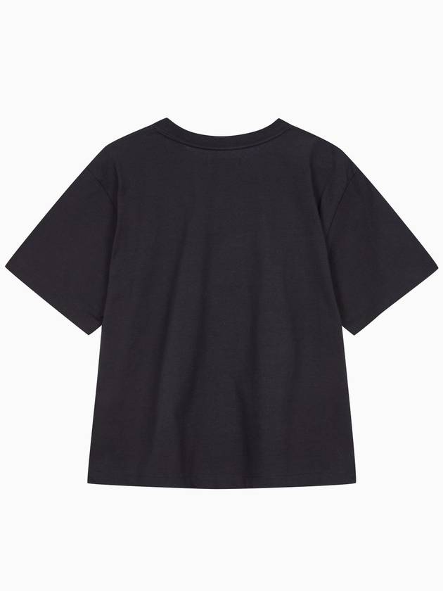 Segale Crew Neck Short Sleeve T-Shirt Black - MAX MARA - BALAAN 1