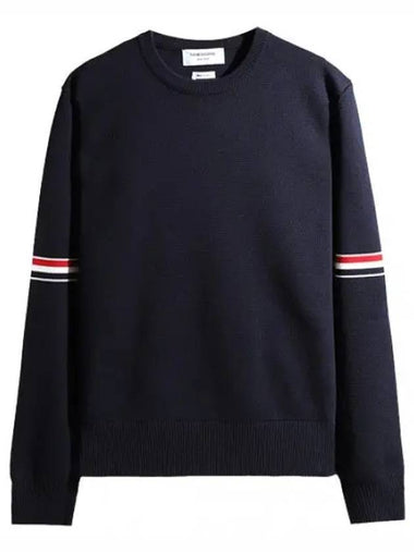 RWB arm banding Milano stitch knit - THOM BROWNE - BALAAN 1