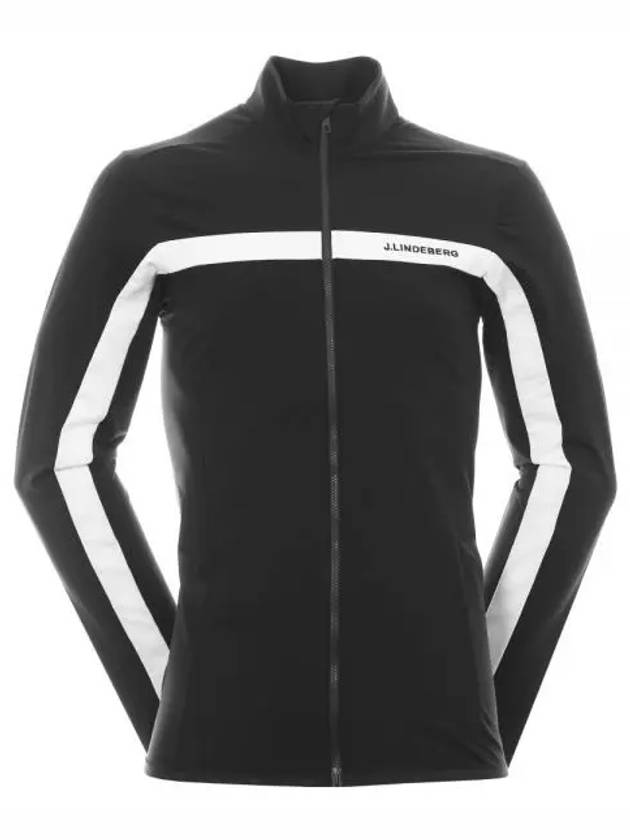 Janice Full Zip-up Jacket Black - J.LINDEBERG - BALAAN 2