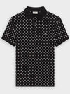 Triomphe Logo Dot Short Sleeve PK Shirt Black - CELINE - BALAAN.