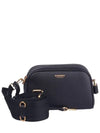 Half Cube Grainy Cross Bag Black - BURBERRY - BALAAN 2