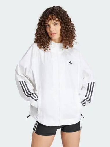 WindReady Hyperglam Windbreaker Women s Training White Black IS8042 693518 - ADIDAS - BALAAN 1