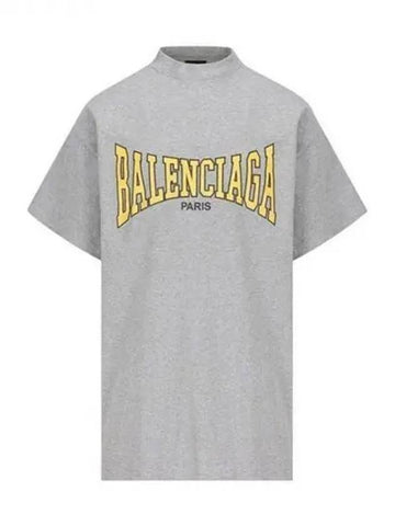 Logo printing cotton short sleeve t shirt 270681 - BALENCIAGA - BALAAN 1