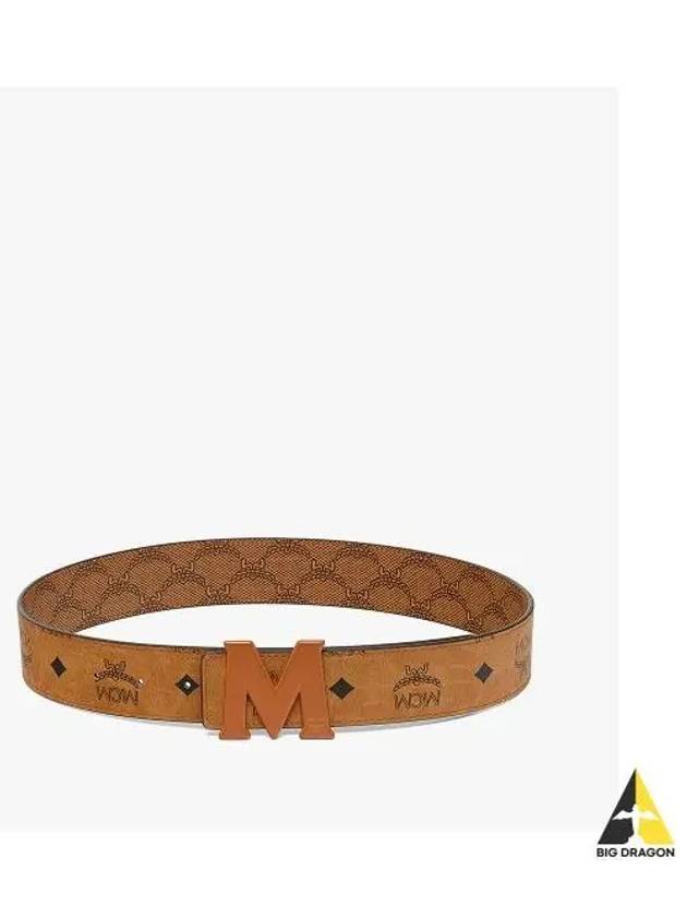 Claus M Reversible Monogram Belt 1 5 MXBESCJ02CO - MCM - BALAAN 1