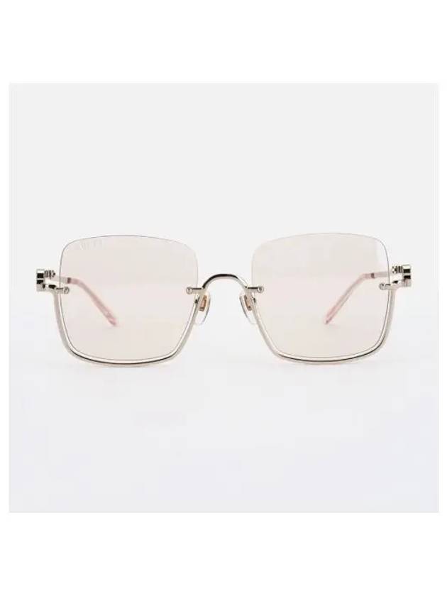 HALFRIM square metal sunglasses B0070716237 - GUCCI - BALAAN 2