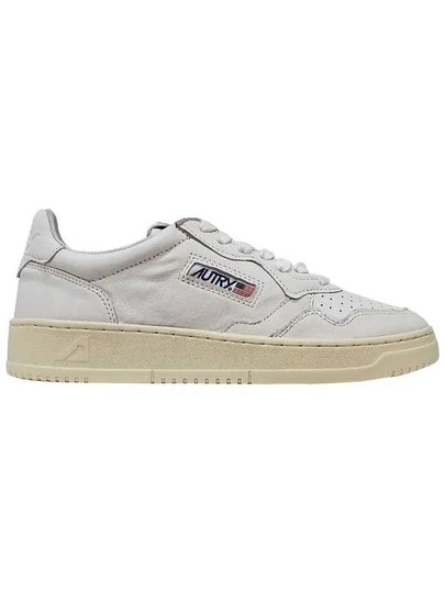 Medalist Goatskin Low Top Sneakers White - AUTRY - BALAAN 2