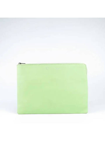 lime clutch bag - CELINE - BALAAN 1