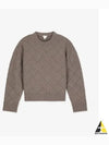 Intrecciato Wool Knit Top Riverbed - BOTTEGA VENETA - BALAAN 2