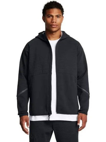 Unstoppable Fleece Grid Full Zip 1386543 001 - UNDER ARMOUR - BALAAN 1