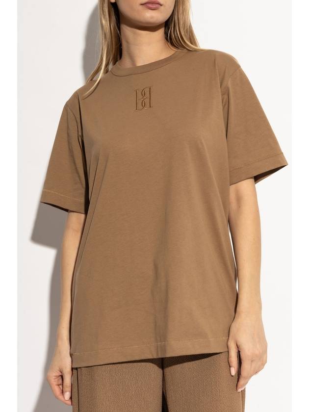 By Malene Birger T-shirt Fayeh, Women's, Brown - BY MALENE BIRGER - BALAAN 3