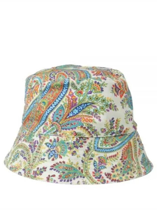 24 WAQA000899SA583 X0801 Paisley Bucket Hat - ETRO - BALAAN 1