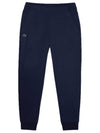 Men's Mesh Panel Logo Track Pants Navy Blue - LACOSTE - BALAAN 1