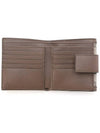 Ophidia GG French Flap Wallet Beige Ebony - GUCCI - BALAAN 4