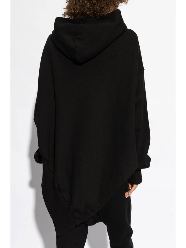 Yohji Yamamoto Hoodie, Women's, Black - YOHJI YAMAMOTO - BALAAN 4